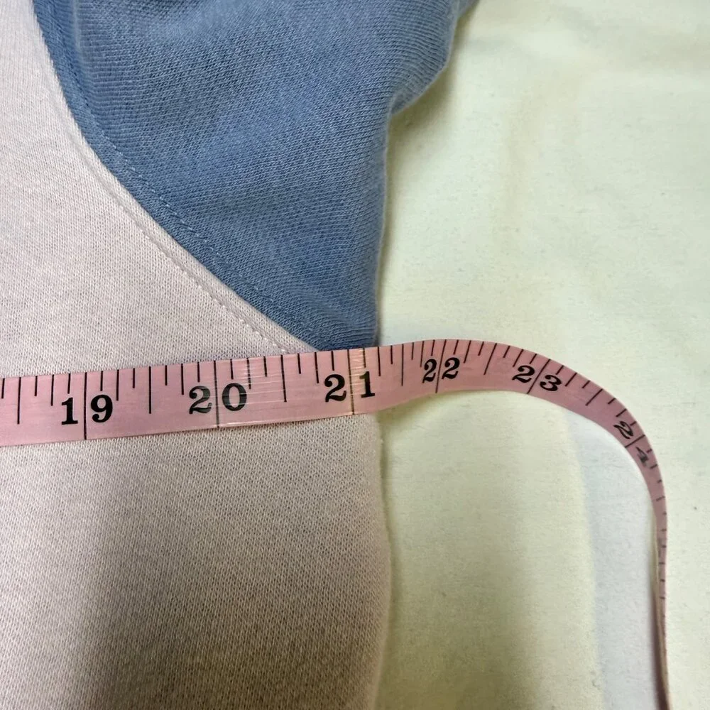 The North Face Women’s Color Block Hoodie Medium‎ Blue with Lilac EUC